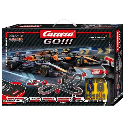 Carrera GO!!! Komplet proge za dirkalnike na avtomatizirano progo Prvaki tekmeci fotografija izdelka