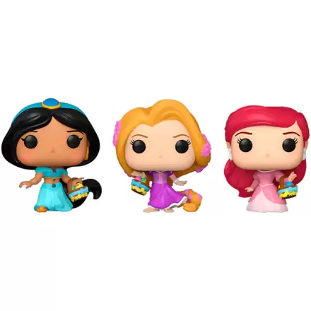 Korenček Žep POP blister 3 figure Disney Princess Rapunzel Ariel Jasmin termékfotója