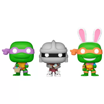 Korenček Pocket POP blister 3 figure Ninja Turtles Donatello Shredder Michelangelo termékfotója