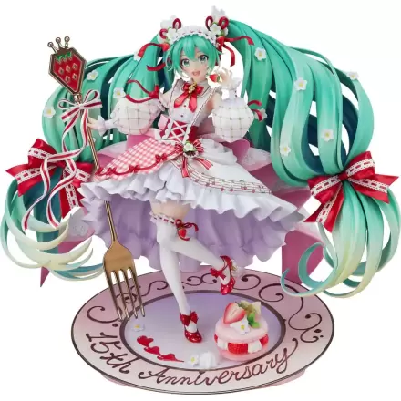 Character Vocal Series 01: Hatsune Miku PVC kip 1/7 Hatsune Miku: 15th Anniversary Ver. 29 cm fotografija izdelka