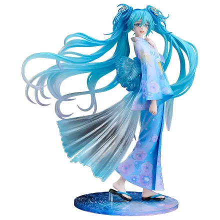 Character Vocal Series 01: Hatsune Miku PVC figura 1/7 Music & Fire Works Ver. 23 cm fotografija izdelka