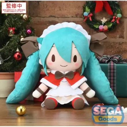 Character Vocal Series 01: Hatsune Miku Fuwa Petit Plišasta figurica Hatsune Miku Christmas 2025 M 22 cm fotografija izdelka