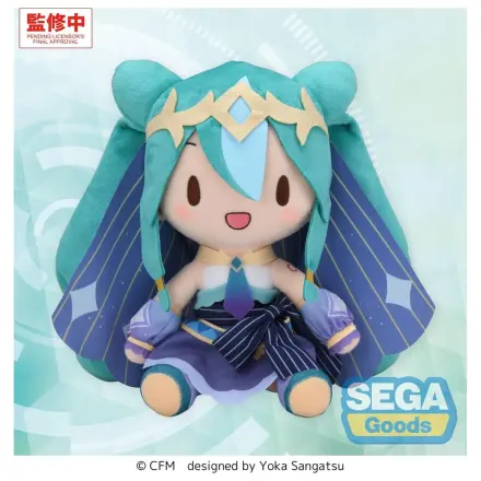 Character Vocal Series 01: Hatsune Miku fuwa petit M plišasta figura Hatsune Miku -Cosmic- fotografija izdelka