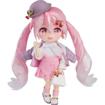 Character Vocal Series 01: Hatsune Miku Nendoroid Doll akcijska figura Sakura Miku: Hanami Outfit Ver. 14 cm fotografija izdelka