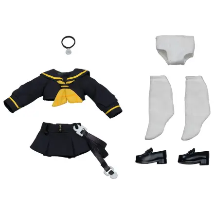 Character Vocal Series 02 Nendoroid Dodatki za Nendoroid Doll Figurice Set Oblačil: Kagamine Rin Bring it on Ver. fotografija izdelka