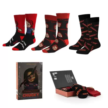 Chucky pack 3 moške nogavice fotografija izdelka