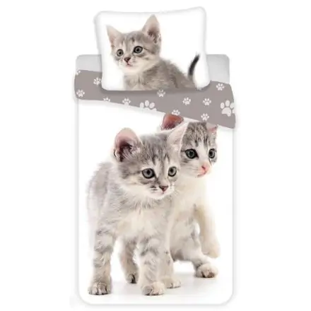 Prevleka za odejo na temo mačk 140x200cm, 70x90cm fotografija izdelka