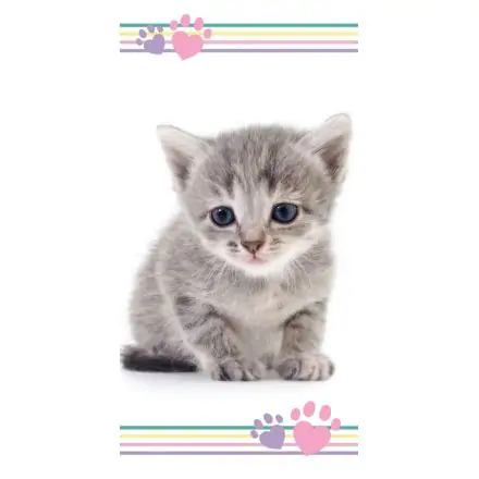 Kopalna brisača z mačjim potiskom, brisača za plažo 70*140 cm fotografija izdelka