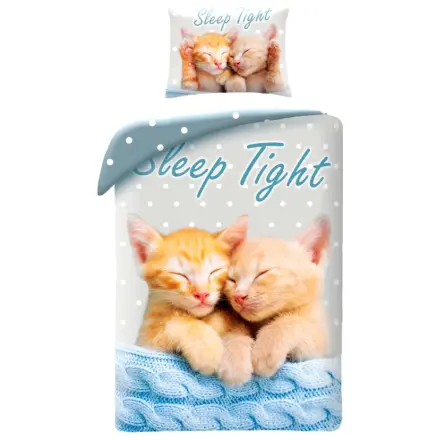 Cat Sleep Tight Prevleka za odejo fotografija izdelka