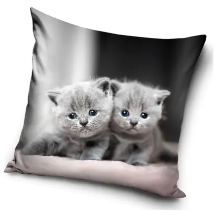 Kitty Twins prevleka za blazino fotografija izdelka