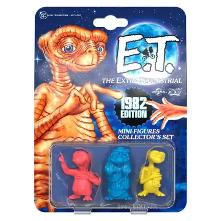 E.T. the Extra-Terrestrial Collector's Set Mini figurice 3-paket 1982 Edition 5 cm fotografija izdelka