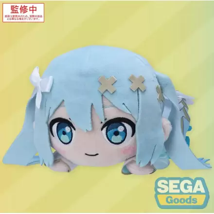 COLORFUL STAGE! The Movie: A Miku Who Can't Sing Nesoberi Lay-Down Plišasta figura Hatsune Miku Unshuttered Sekai 16 cm fotografija izdelka