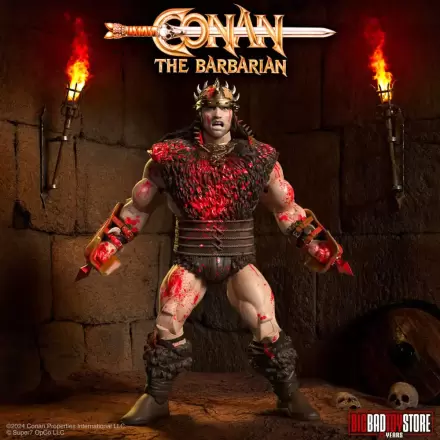Conan the Barbarian Ultimates akcijska figura Conan Blood Soaked Pit Fighter 18 cm fotografija izdelka