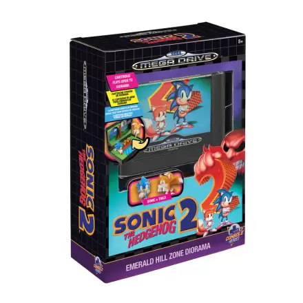 Console Heroes Sonic The Hedgehog 2 Mega Drive diorama  fotografija izdelka