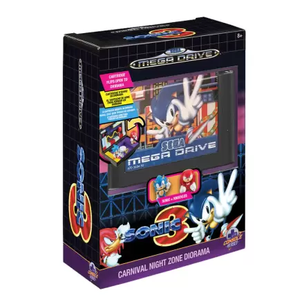Console Heroes Sonic The Hedgehog 3 Mega Drive diorama fotografija izdelka