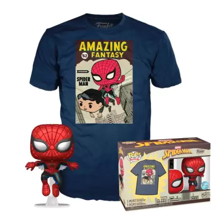 Marvel Spiderman Funko POP! & Majica Box Comic Cover termékfotója