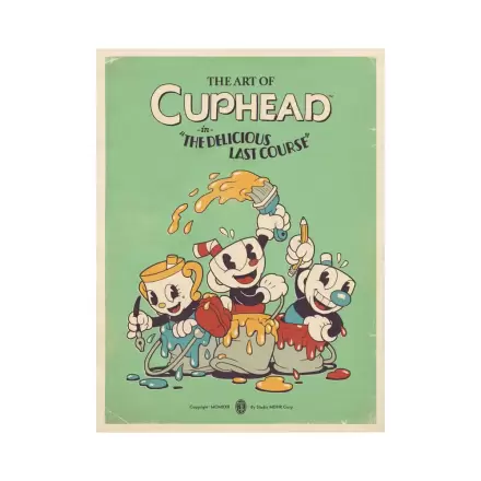 Cuphead Umetniška knjiga The Art of Cuphead: The Delicious Last Course fotografija izdelka