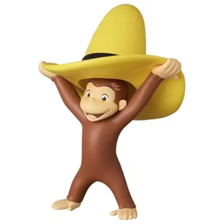 Curious George UDF Mini figura s klobukom 6 cm fotografija izdelka