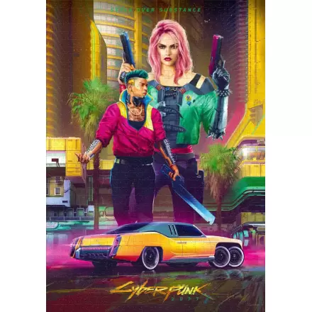 Cyberpunk 2077 Sestavljanka Kitsch Style (1000 kosov) fotografija izdelka