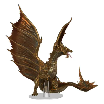 D&D Icons of the Realms Kip Odrasel Brass Dragon 30 cm termékfotója