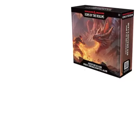 D&D Icons of the Realms pre-painted Miniatures Adventure in a Box - Red Dragon's Lair / Predbarvane miniature Pustolovščina v škatli - Red Dragon's Lair fotografija izdelka
