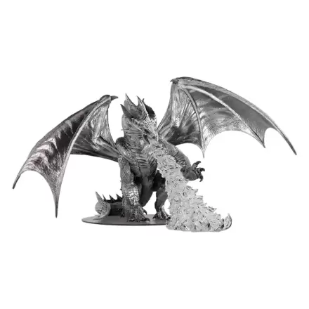 D&D Icons of the Realms predhodno poslikane Miniature Gargantuan Bahamut fotografija izdelka