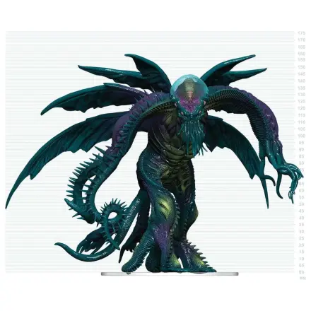 D&D Icons of the Realms Škatlaste, vnaprej pobarvane Miniaturne Cthulhu 20 cm fotografija izdelka