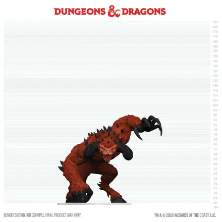 D&D Icons of the Realms V škatli predhodno pobarvane Miniaturne Goristro 15 cm fotografija izdelka