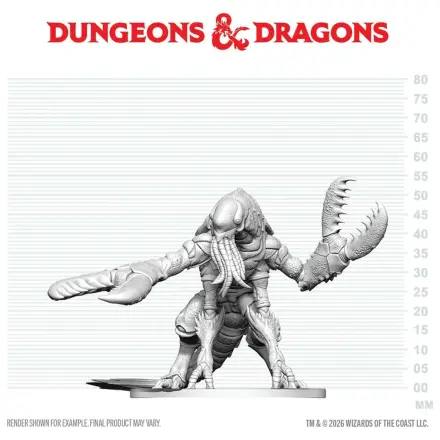 D&D Nolzur's Marvelous Miniatures Mini figura Chuul fotografija izdelka