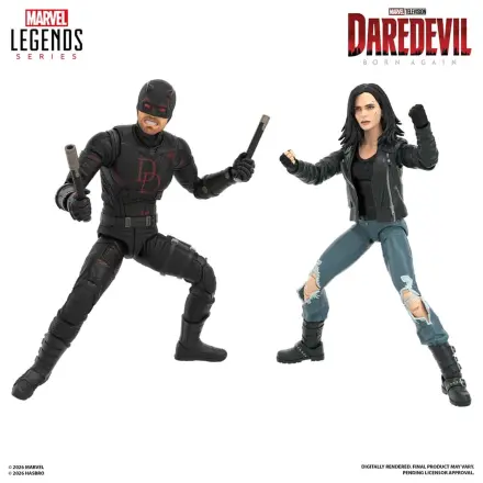 Daredevil: Born Again Marvel Legends akcijski figurici dvojno pakiranje Daredevil & Jessica Jones 15 cm fotografija izdelka