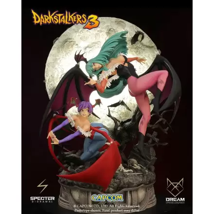 Darkstalkers 3 Specter Diorama 1/6 Morrigan & Lilith 47 cm fotografija izdelka