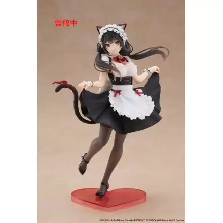 Date A Live V Coreful PVC Kip Kurumi Tokisaki Mačja Ušesa Služkinja Verzija 18 cm fotografija izdelka