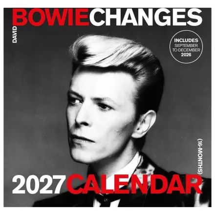 David Bowie Koledar Changes 2027 30 x 30 cm fotografija izdelka