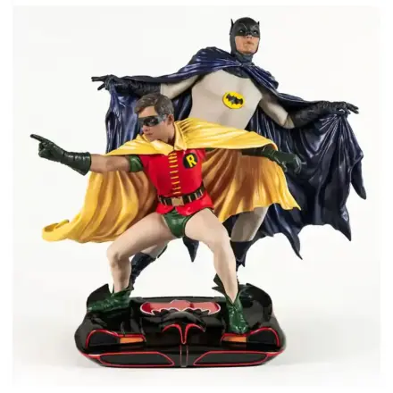 DC Comics PVC Diorama Kip 1/8 Batman & Robin 1966 23 cm fotografija izdelka