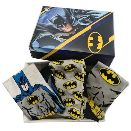 DC Comics Batman mešani paket 3 nogavice za odrasle termékfotója