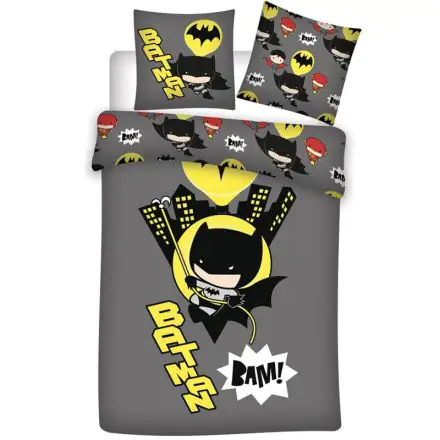 DC Comics Batman Chibi mikrofibra prevleka za odejo postelja 90cm fotografija izdelka