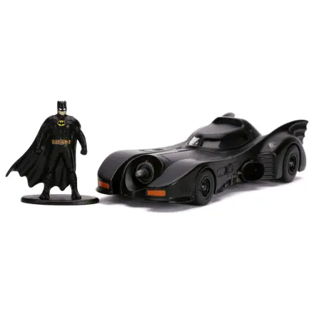 DC Comics Batmobil 1989 kovinski avtomobil + figura Batmana komplet fotografija izdelka