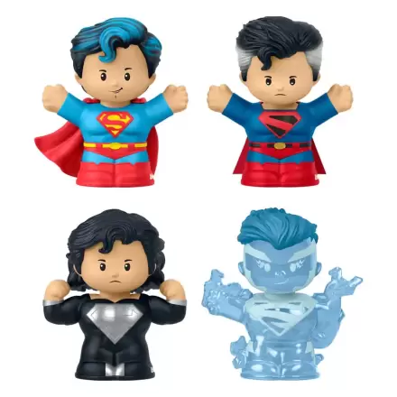 DC Comics Fisher-Price Little People Collector Mini figurice Paket 4 Superman: Through the Ages 7 cm fotografija izdelka