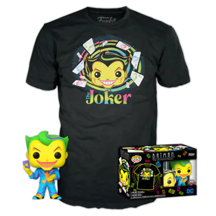 DC Comics Funko POP! figurice & majica box Joker Exkluzív termékfotója