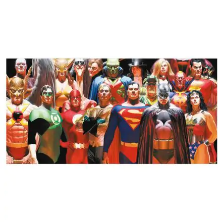 DC Comics Justice League steklena slika fotografija izdelka