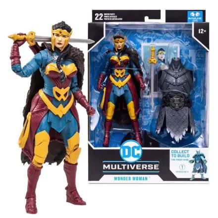 DC Multiverse Sestavi Akcijsko Figuro Wonder Woman Endless Winter 18 cm termékfotója