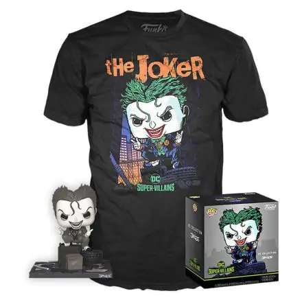 DC Comics figura in majica v škatli Jim Lee Joker termékfotója