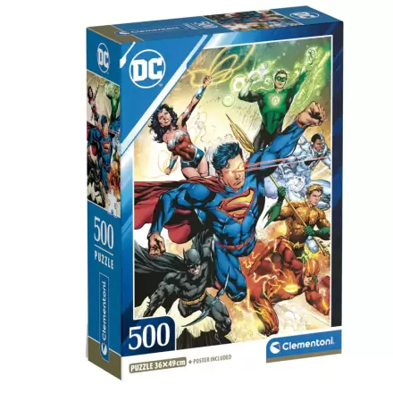 DC Comics puzzle 500 kosov termékfotója