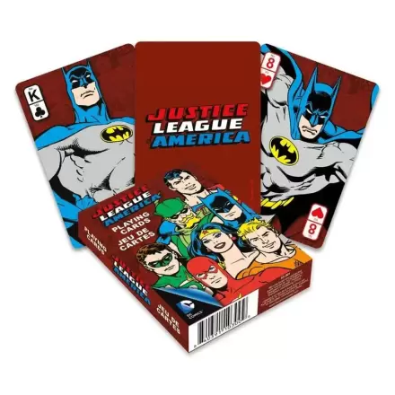 DC Comics Igralne karte Retro Justice League fotografija izdelka