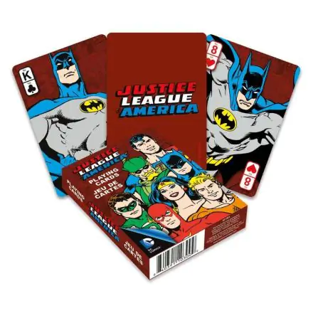 DC Comics Igralne karte Retro Liga pravičnosti termékfotója