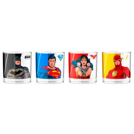 DC Comics Komplet kozarcev za žganje - 4 kosi fotografija izdelka