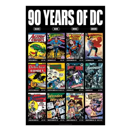 DC Comics Umetniški tisk 90 Years Limited Edition 42 x 30 cm fotografija izdelka