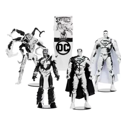 DC Direct Page Punchers akcijske figure in strip, paket 4 Superman Series (Sketch Edition) (Gold Label) 18 cm termékfotója