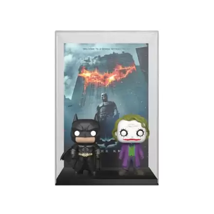 DC POP! Filmski plakat & Figura The Dark Knight 9 cm termékfotója