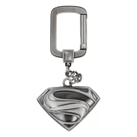 DC Justice League Pewter-Keychain obesek za ključe Superman Logo termékfotója